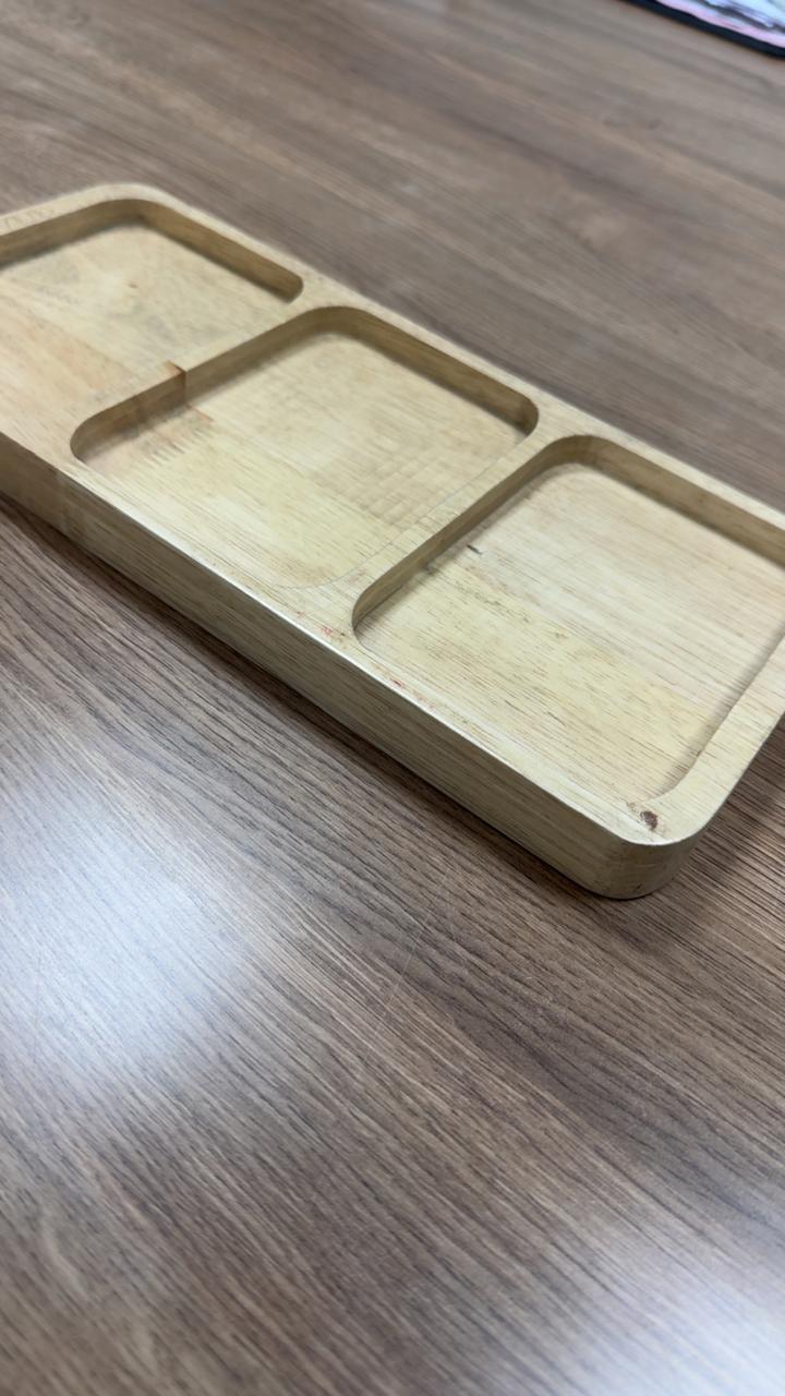 Wooden Charcuterie and Snack Platter