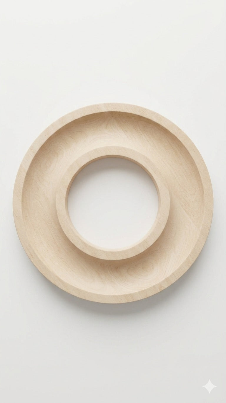 round fruit tray